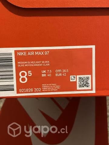 Nike Air Max 97 Medium Olive Sequoia NUEVAS - Imagen 6