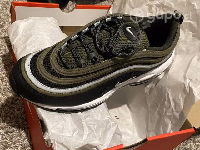 Nike Air Max 97 Medium Olive Sequoia NUEVAS - Imagen 3