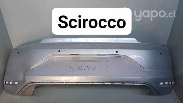 Parachoque trasero volkswagen scirocco dmg repues1