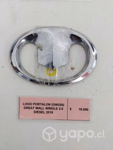 Logo Portalon (GW220) Great Wall Wingle 2.0 Diesel