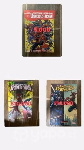 Comics de Spiderman Casi Nuevos