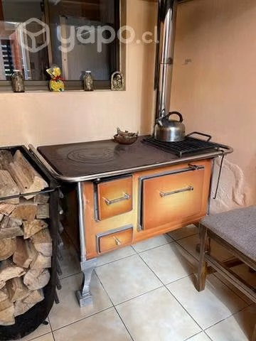 Cocina a leña
