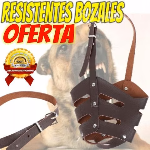 Resistentes Bozales Para Perros Ajustables