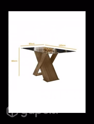 Juego comedor 6 sillas