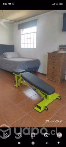 Press banca kong + barra olímpica 20 kilos classic