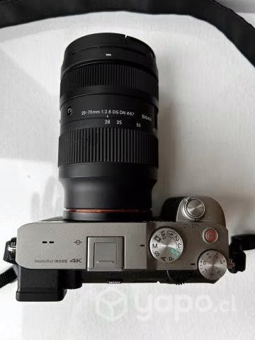 Sony Alpha 7c Iii + Lente Sigma 28-70 Mm 2.8 +