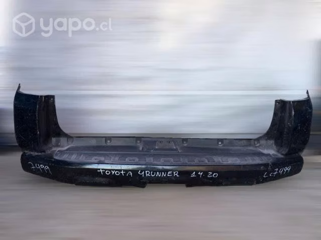 Parachoque trasero toyota 4runner 2014-2020