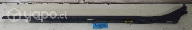 Moldura Lame Vidrio Pta tras izq Ford F150 Lariat