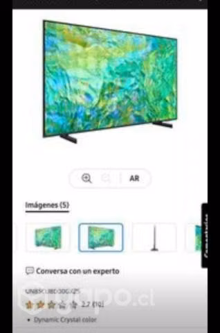 TV UHD. 85" Samsung