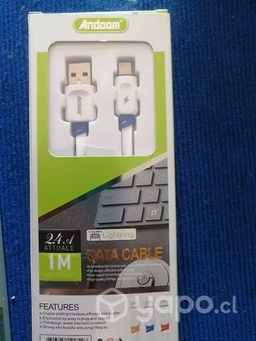 Cable cargador rápido iPhone usb c o normal