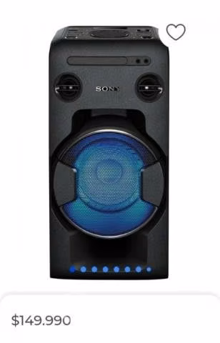 Parlante Sony Bluetooth