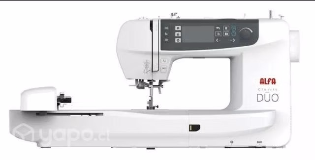 Maquina de coser y bordar alfa duo classic