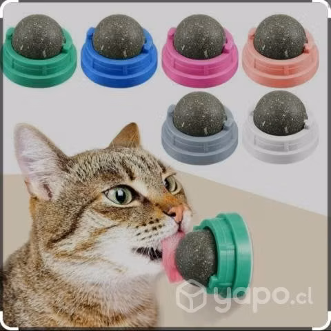 Bolita giratoria de catnip