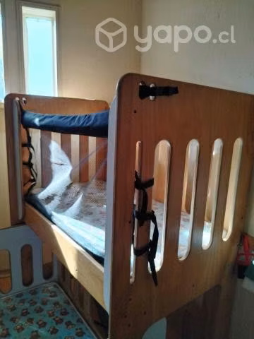 Cuna de Madera Doble