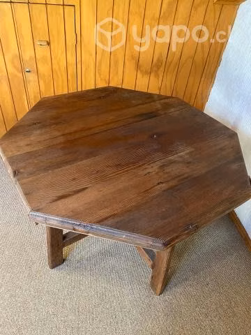 Mesa comedor pino oregon octogonal PRECIOSA