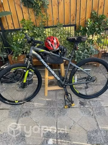 Bicicleta RockRider ST520 como nueva + accesorios