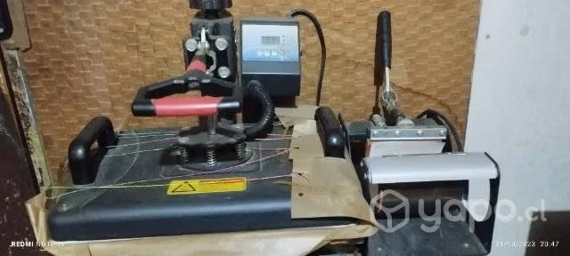 Máquina estampadora y sublimadora