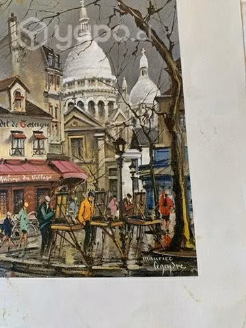 Lamina París Place du Tertre et Les Peintres - Imagen 3