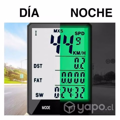 Ciclocomputador Odometro Bicicleta Velocimetro