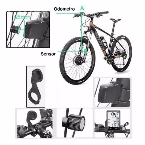 Ciclocomputador Odometro Bicicleta Velocimetro