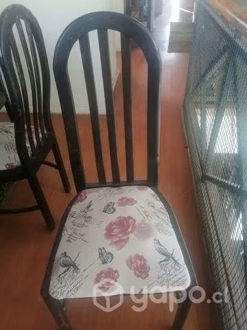 Mesa de comedor ampliable con 6 sillas - Imagen 5