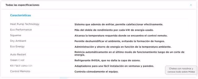 USADO Aire Acondicionado Portatil Midea 12mil BTU