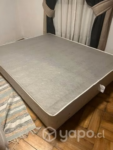 Cama 2 plazas Flex y colchon cic ortopedic - Imagen 2