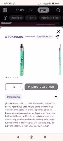 Productos de catálogo