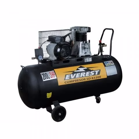 COMPRESOR de aire 200 litros,3hp 220V