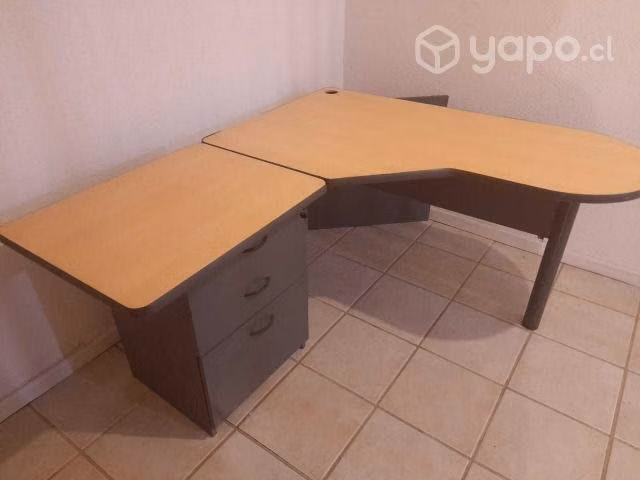 Escritorio en forma de L