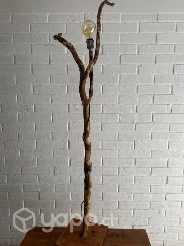 Lampara de piso rústica - Imagen 2