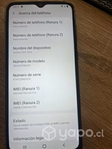 Celular galaxy A03 core - Imagen 5