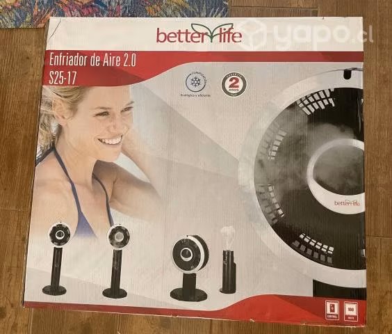 Enfriador de Aire Betterlife 2.0 Nuevo Sin uso
