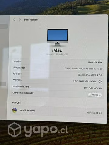 IMac 5K 27 pulgadas - Imagen 3