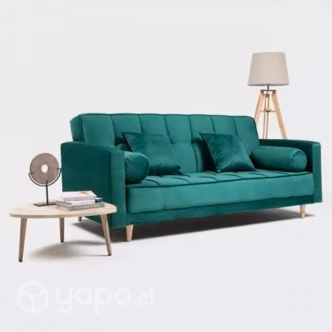 Sillon felpa verde - Imagen 5