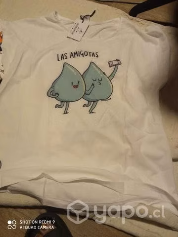 6 Poleras simpáticos diseños - Imagen 4
