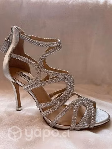 Sandalias plateadas