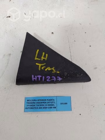 Moldura Interior Pta tras izq (HT1277) Tucson 2020