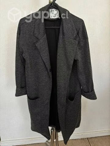 Abrigo delgado gris