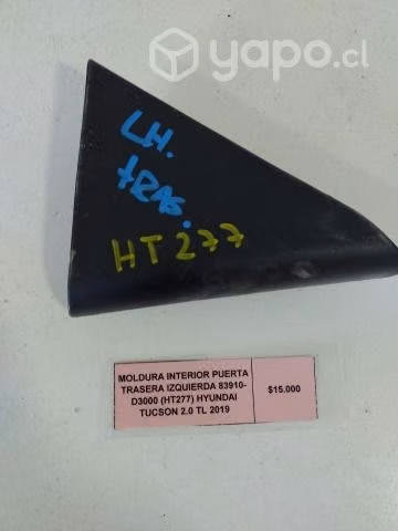Moldura Interior Pta tras izq (HT277) Tucson 2.0 T