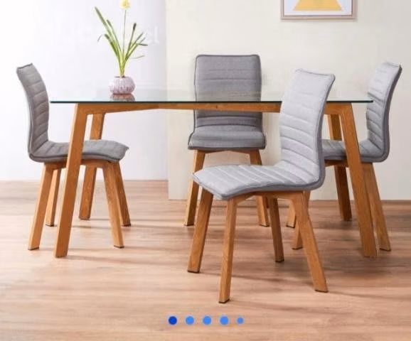 Comedor de vidrio 4 sillas