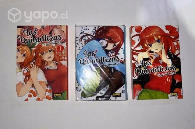 Mangas Las Quintillizas norma editorial nuevos