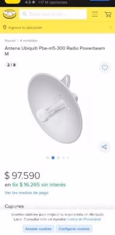 Antena ubiquiti