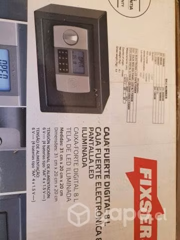 CAJA DE SEGURIDAD de ACERO nueva - Imagen 4