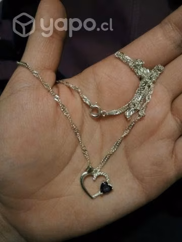 Collar y pulsera de plata 925 - Imagen 2