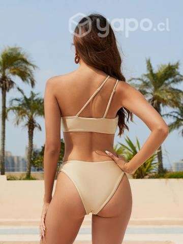 Bikini Triangular - color Champagne - Imagen 5