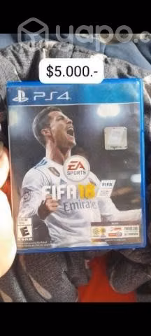 Juegos ps4 fifa 18-20 y God of war