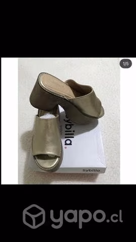 Sandalias plataforma 39 38
