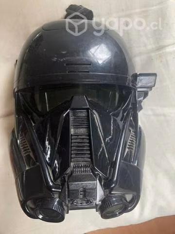 Máscara star wars death trooper casco luces led - Imagen 2