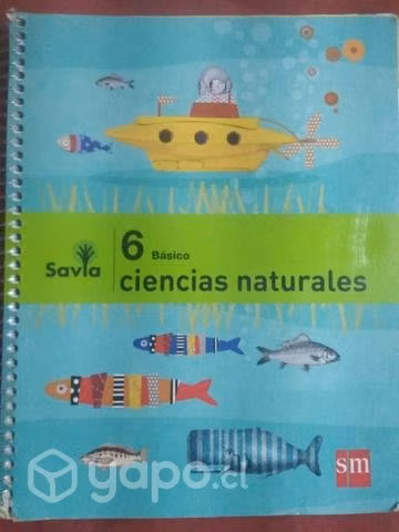 Ciencias Naturales 6 básico proyecto Savia.